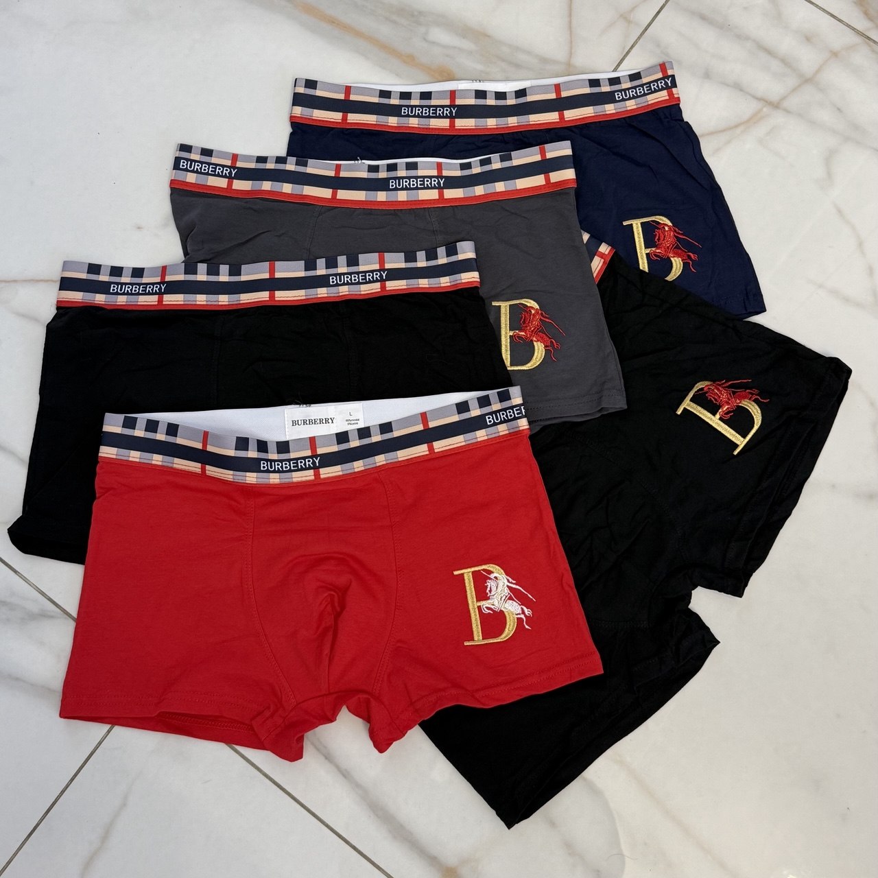 Комплект боксери BURBERRY 12шт
