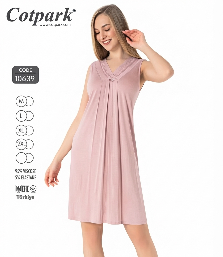 жіноча сорочка для сну 10639